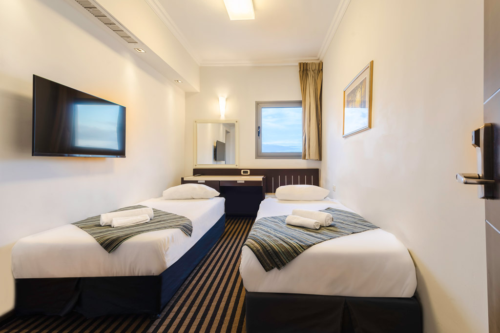 מלון גולן טבריה - חדר מיטות מפוצלות